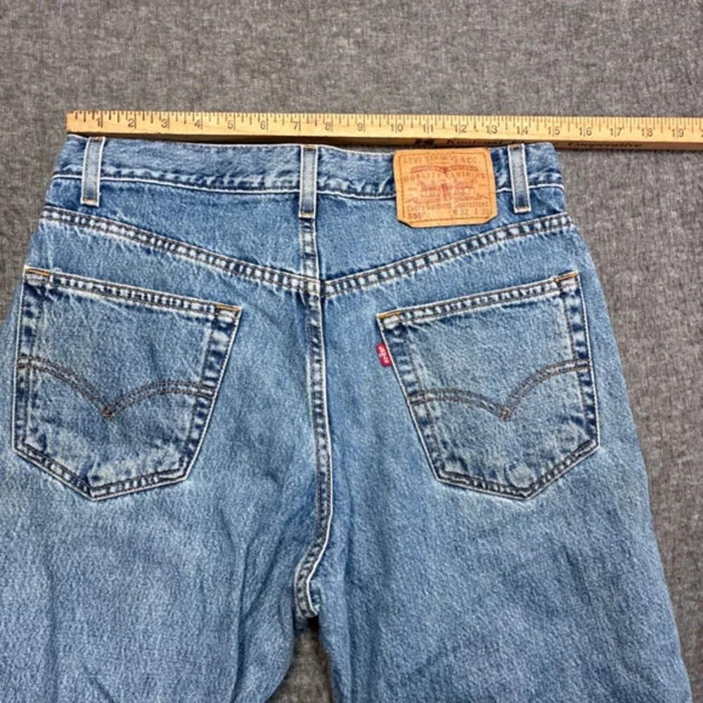 Vintage Levi's 550 Relaxed Fit Jeans Mens 32x30 Blue Denim Distressed‎ Red Tab